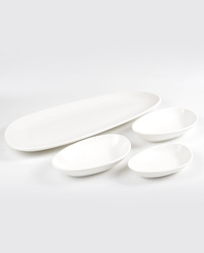 N44.Porselen Tabak Seti