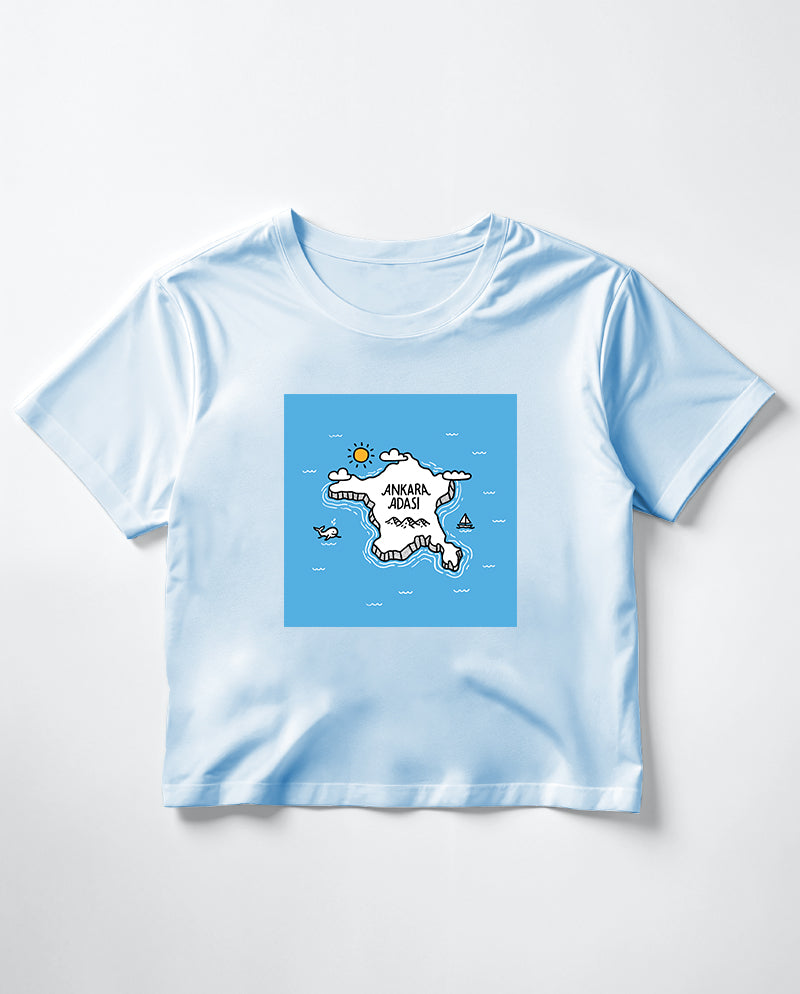 Ankara Adası Crop Tişört