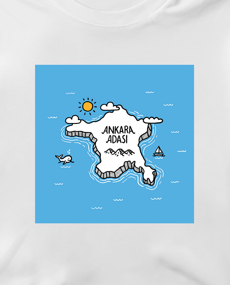 Ankara Adası Crop Tişört