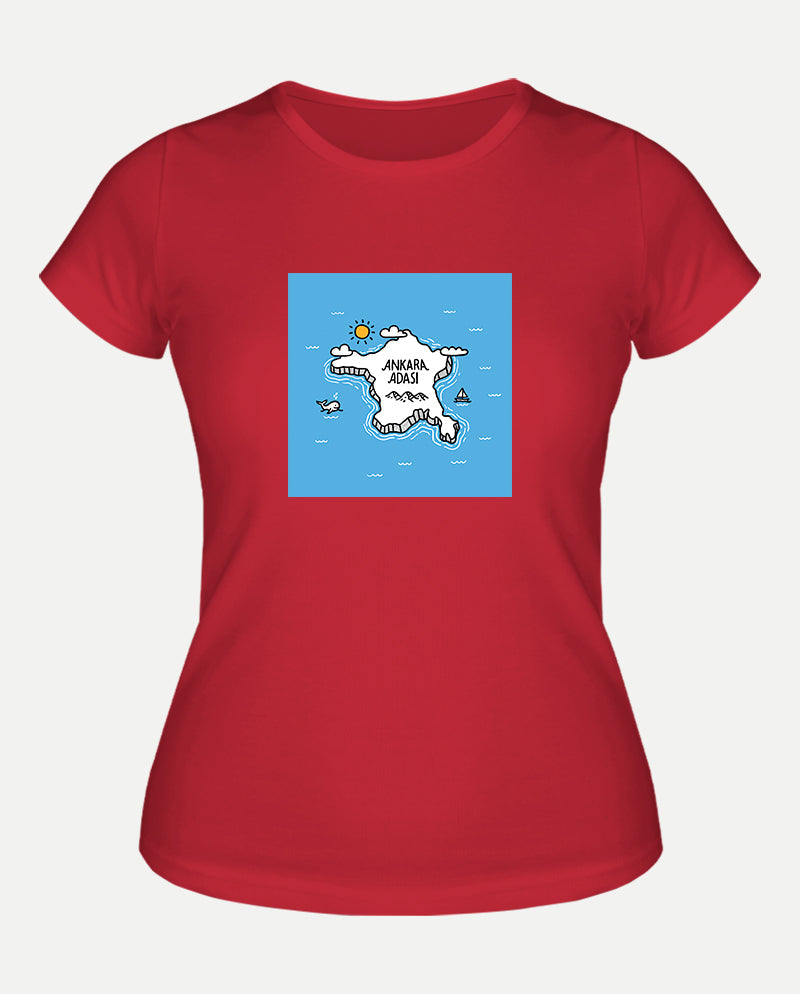 Ankara Adası Kadın Tişört