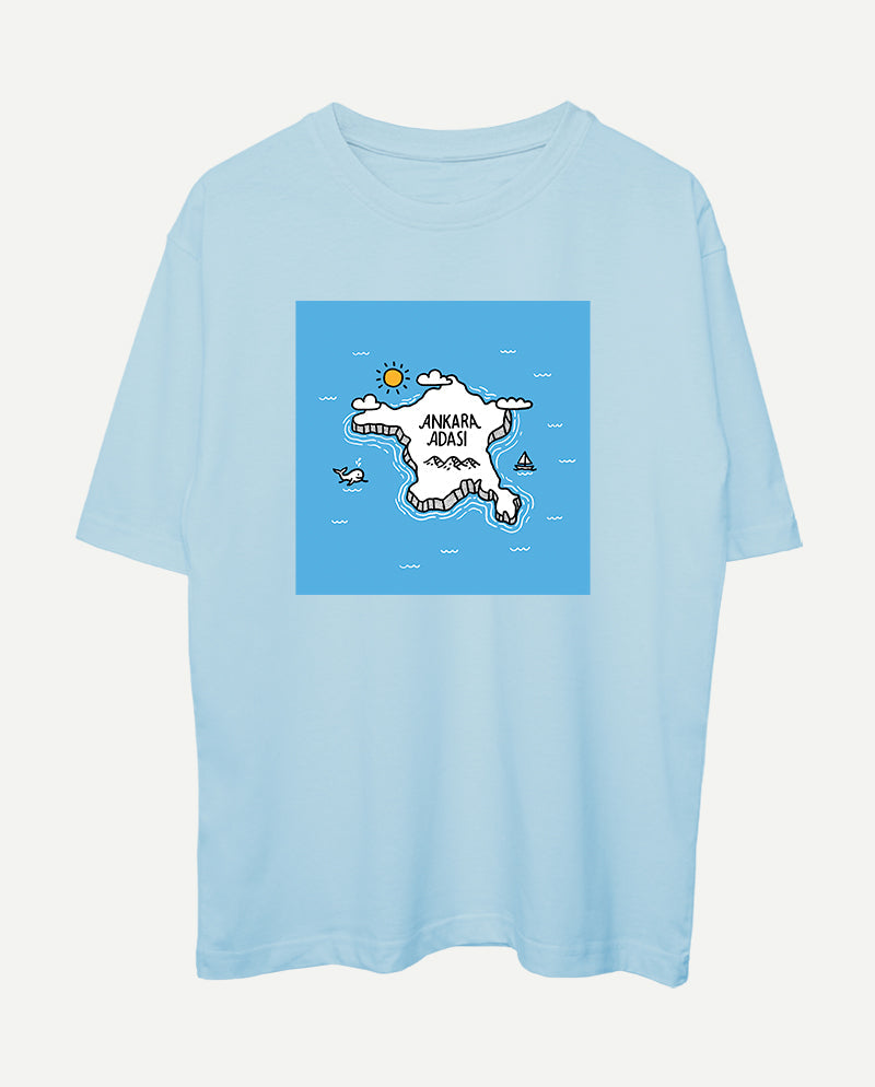Ankara Adası Oversize Tişört