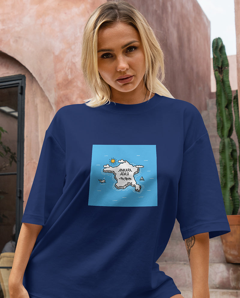 Ankara Adası Oversize Tişört