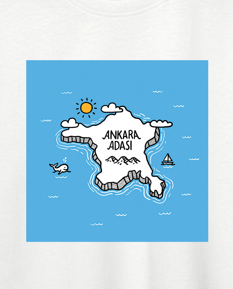 Ankara Adası Oversize Tişört