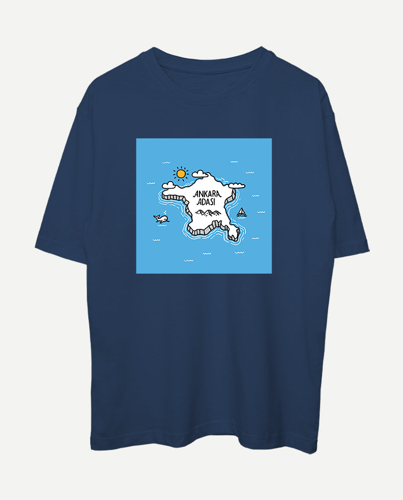 Ankara Adası Oversize Tişört