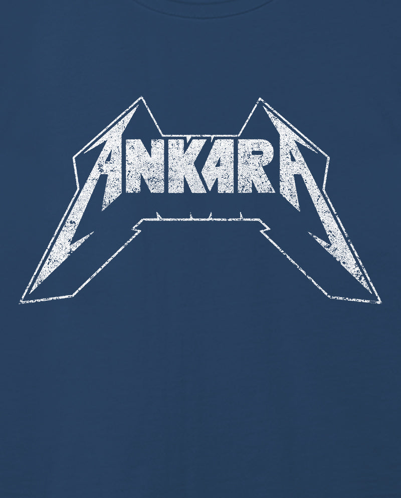 Ankara Metalcisi Geniş Yaka Tişört