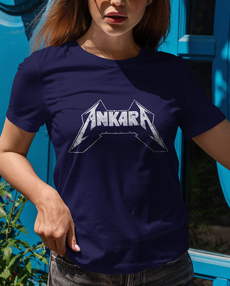 Ankara Metalcisi Kadın Tişört