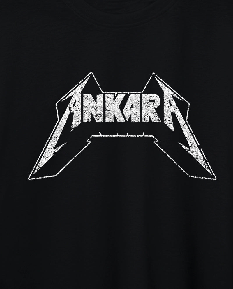 Ankara Metalcisi Oversize Tişört