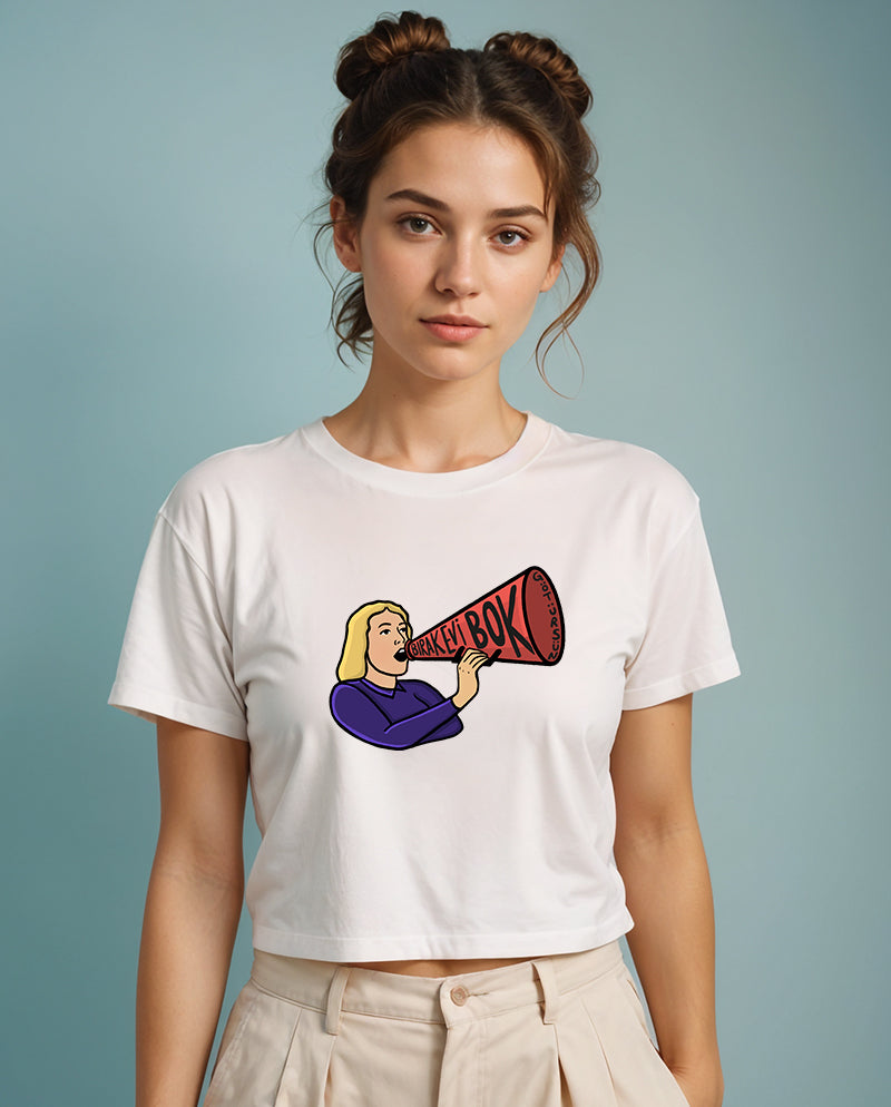Bırak Evi Bok Götürsün Crop Tişört