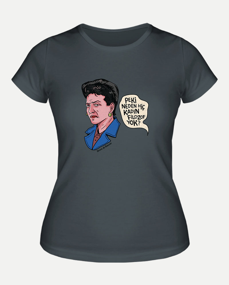 Simone de Beauvoir Kadın Tişört