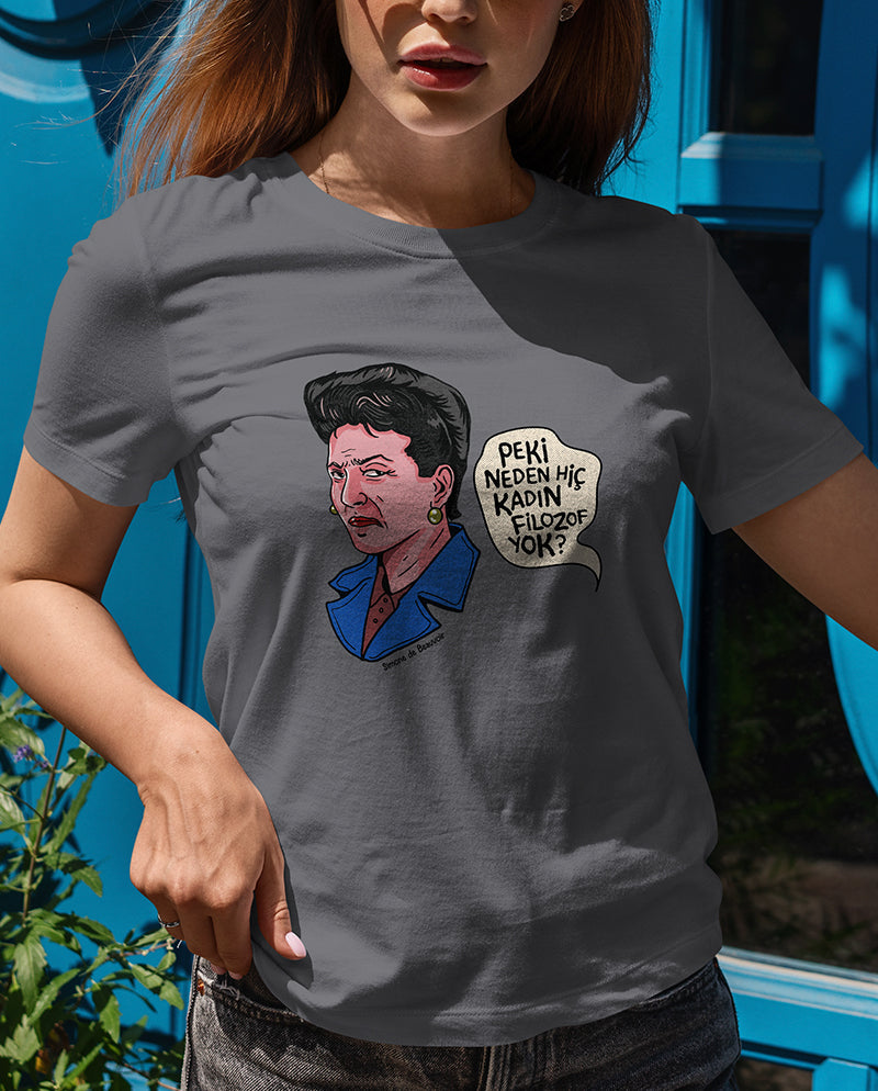Simone de Beauvoir Kadın Tişört