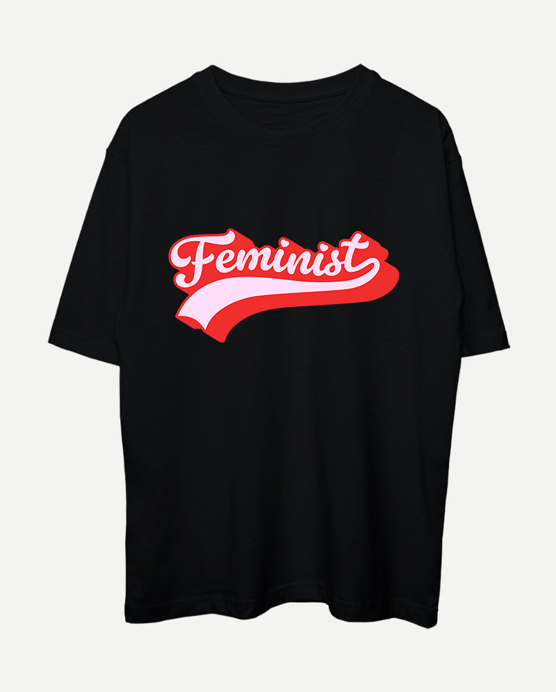 Bubblegum Feminist Oversize Tişört