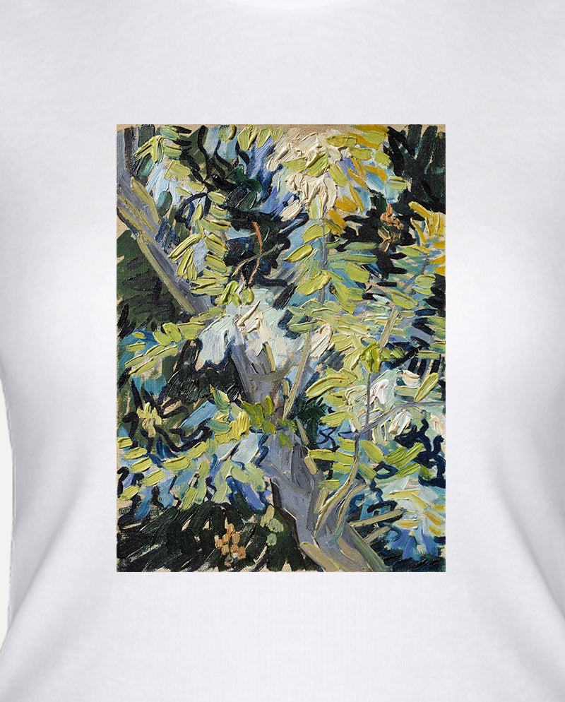 Çiçek Açan Akasya Dalları Kadın Tişört