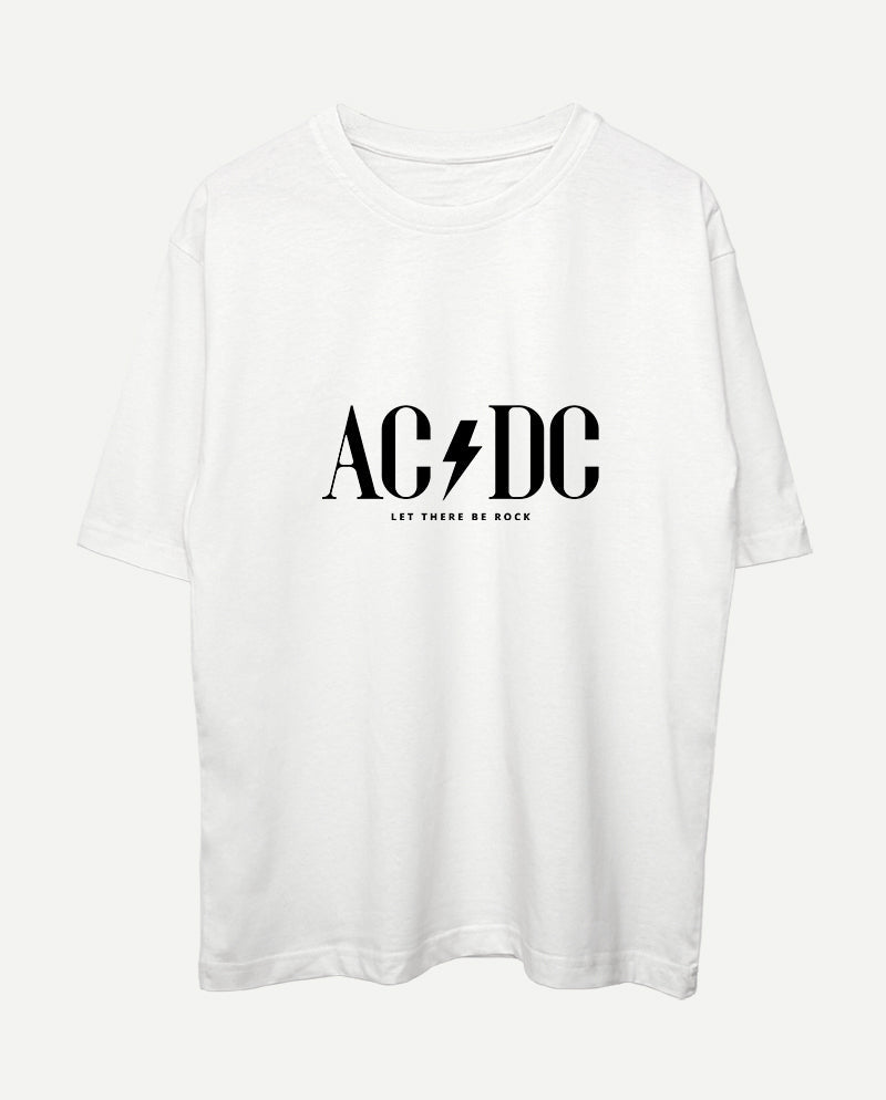 AC/DC - Let There Be Rock Oversize Tişört