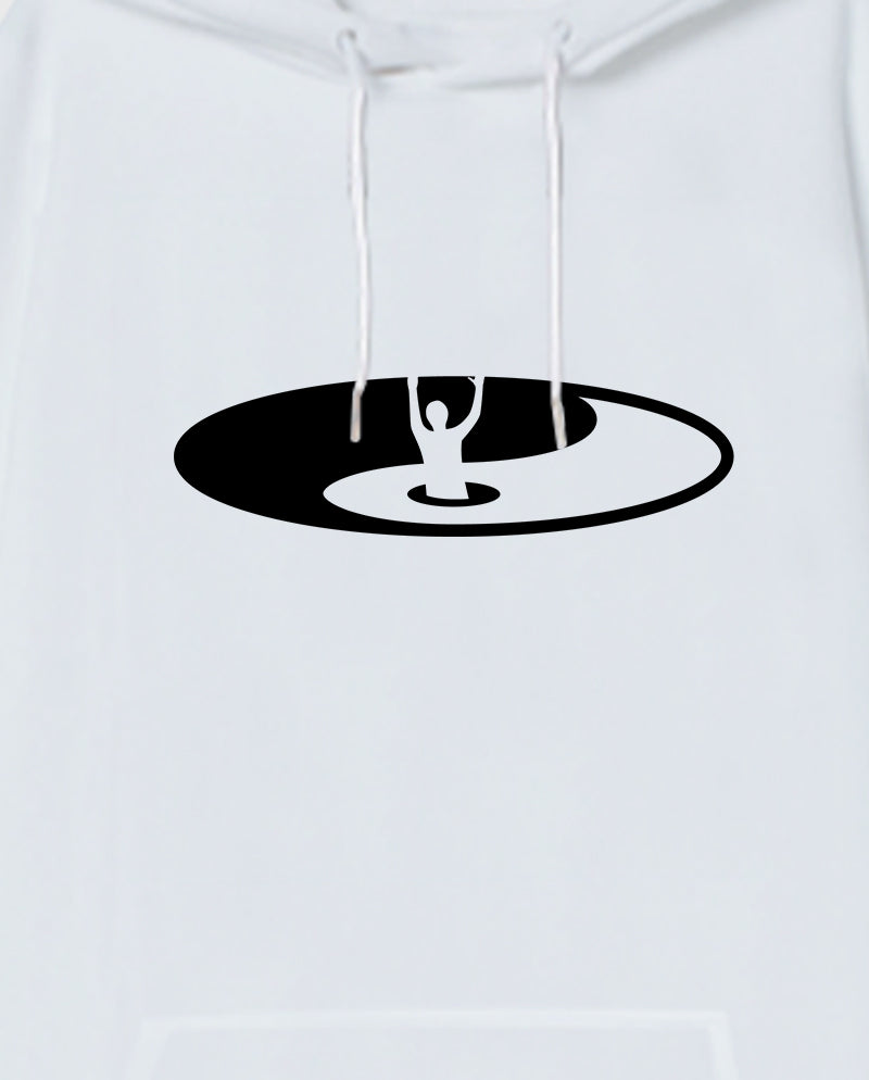 Escape from evil Oversize Unisex Kapüşonlu Sweatshirt