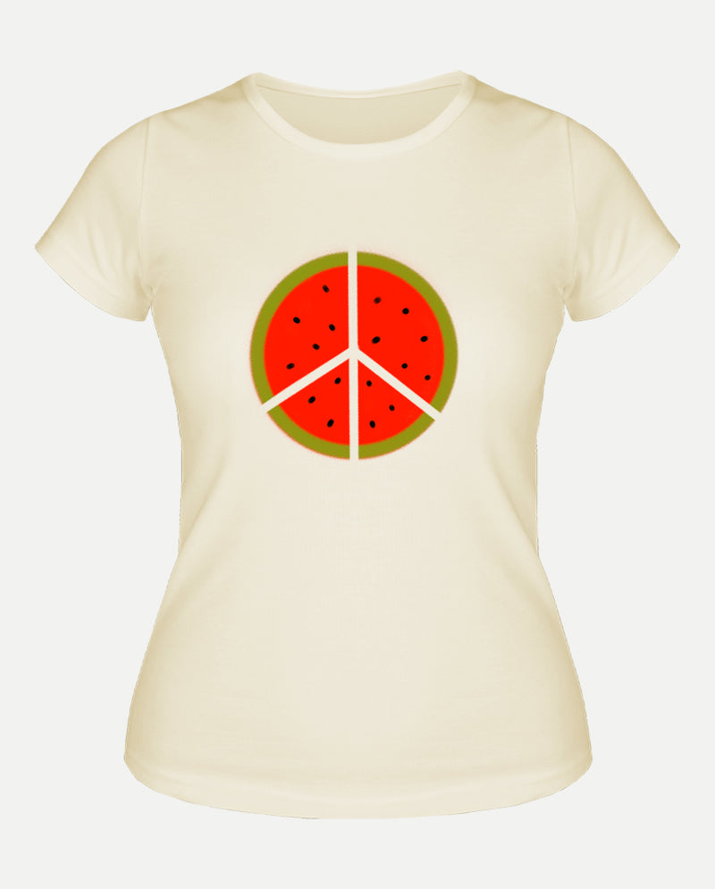 Filistin Direnişi Karpuz Kadın Tişört