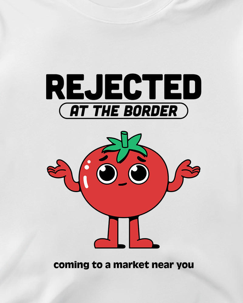 Gümrükten Dönen Domates Crop Tişört