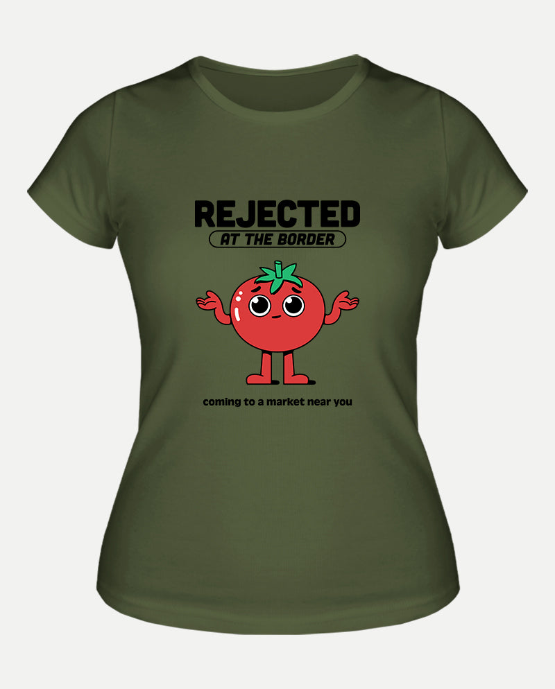 Gümrükten Dönen Domates Kadın Tişört