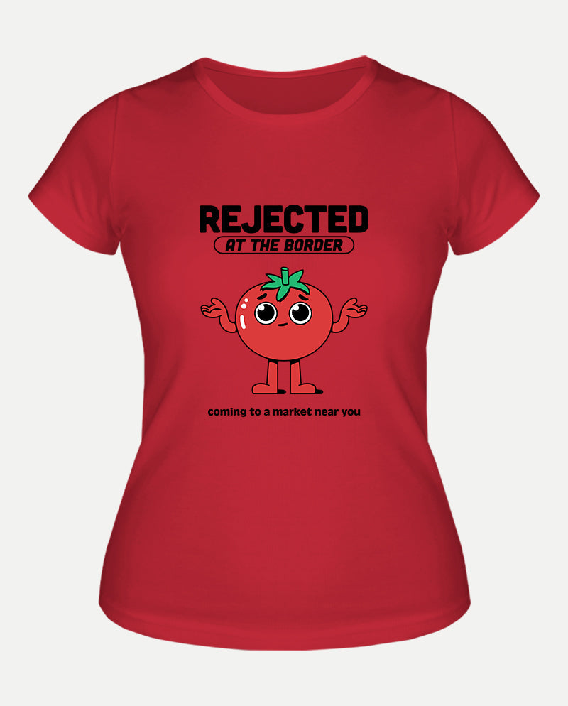 Gümrükten Dönen Domates Kadın Tişört