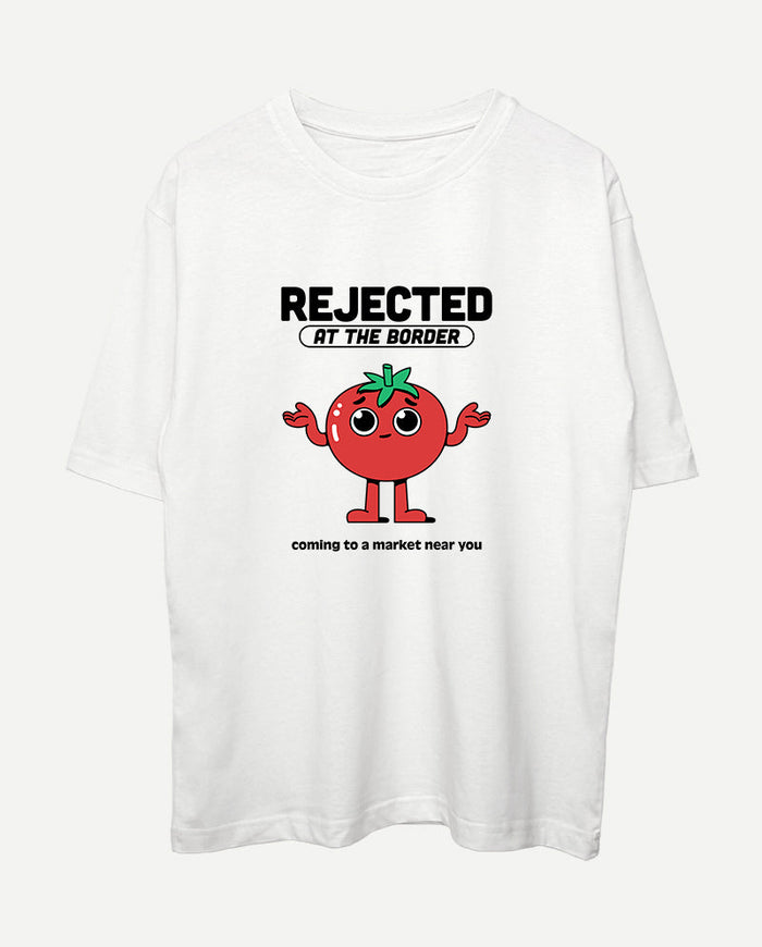 Gümrükten Dönen Domates Oversize Tişört