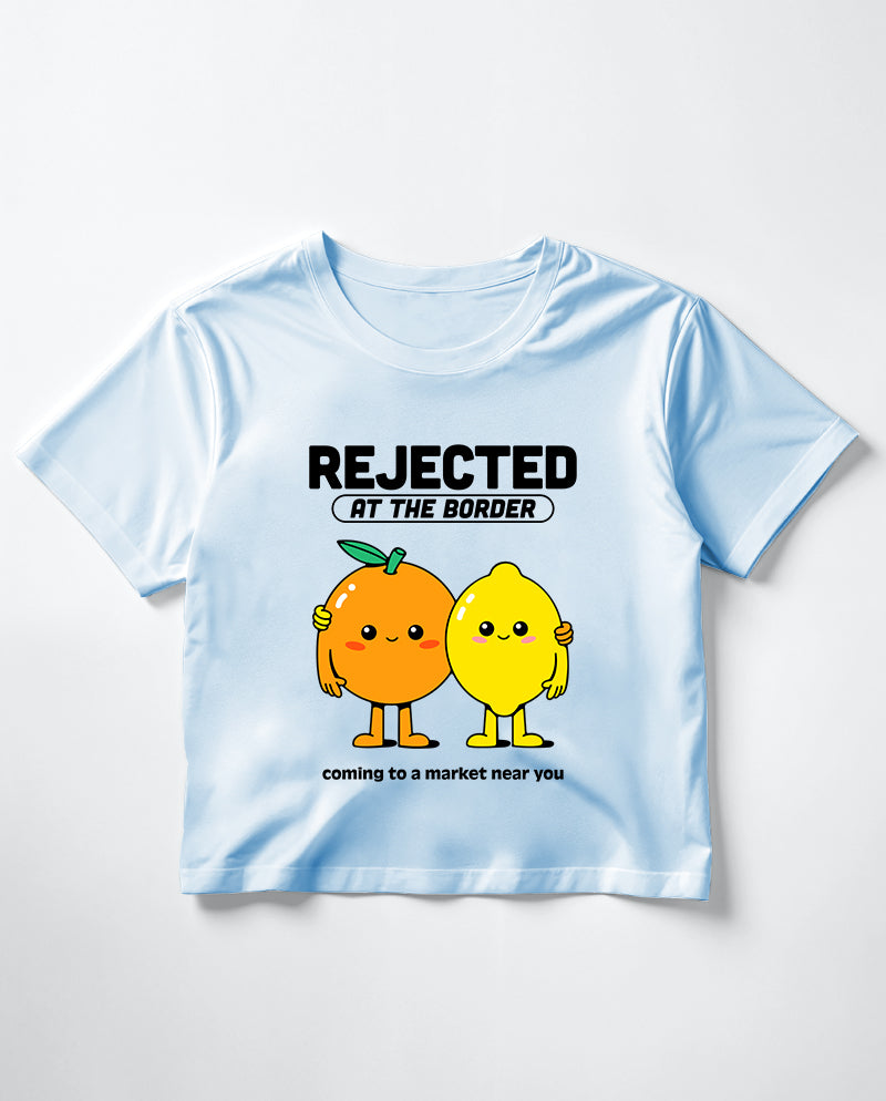 Gümrükten Dönen Narenciye Crop Tişört