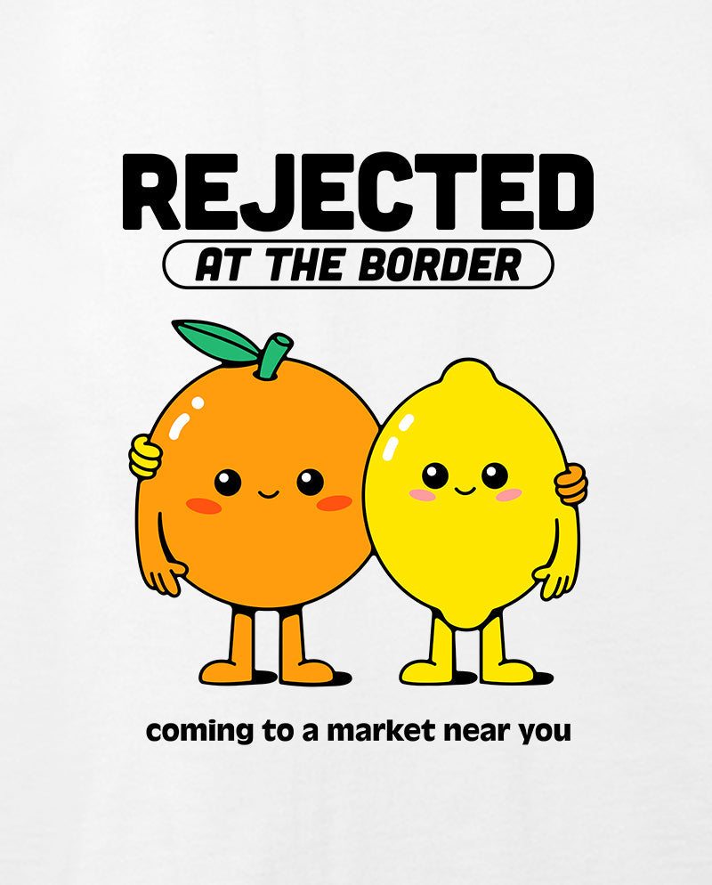 Gümrükten Dönen Narenciye Geniş Yaka Tişört