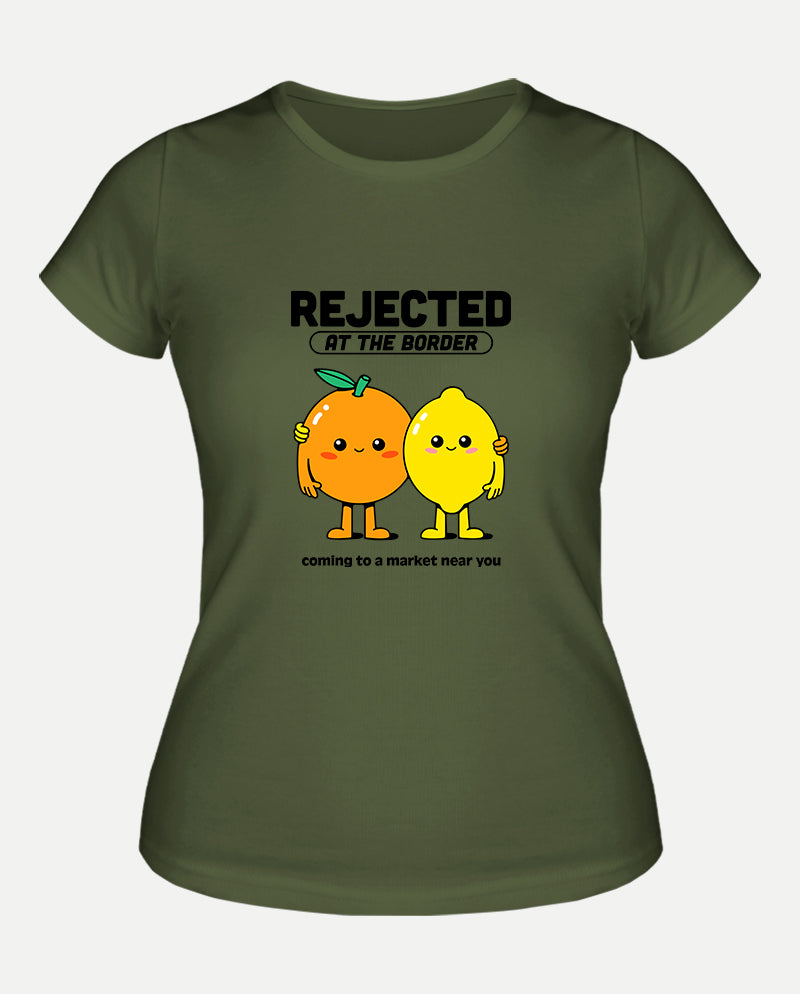 Gümrükten Dönen Narenciye Kadın Tişört