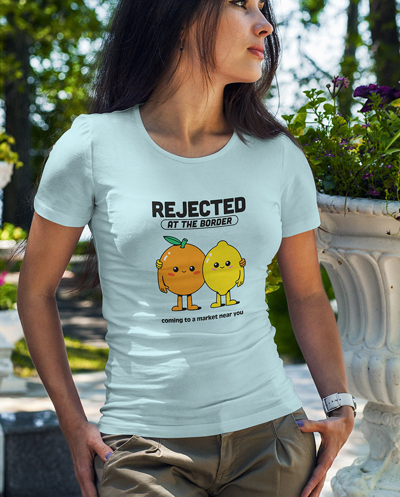 Gümrükten Dönen Narenciye Kadın Tişört