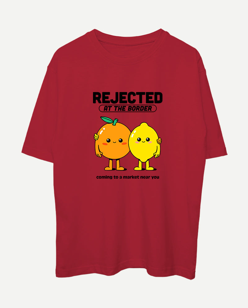 Gümrükten Dönen Narenciye Oversize Tişört