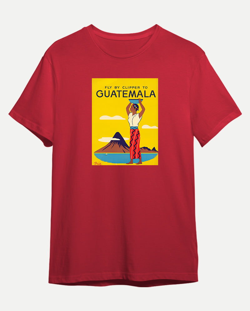 Guatemala’ya Uçuş Erkek Tişört