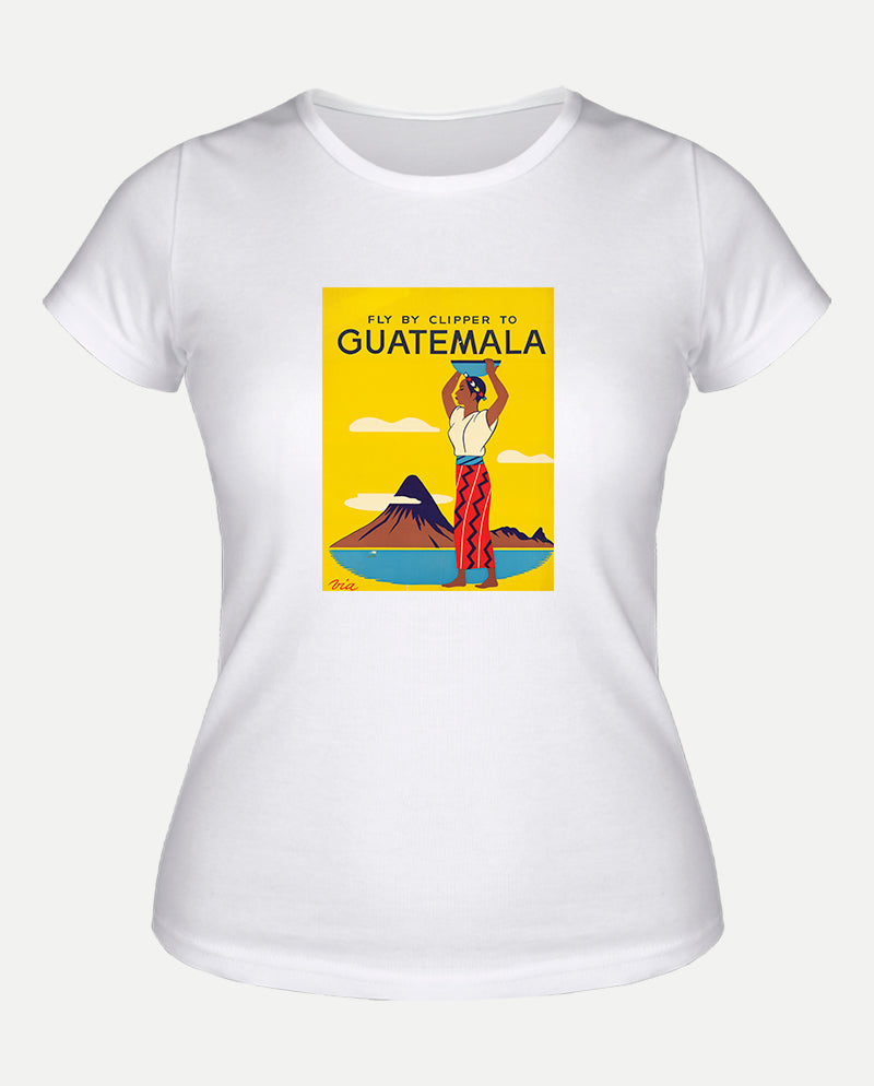 Guatemala’ya Uçuş Kadın Tişört