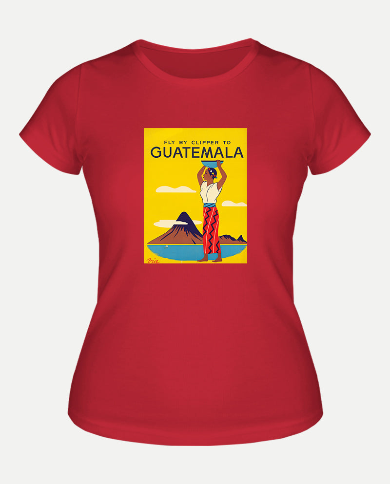 Guatemala’ya Uçuş Kadın Tişört