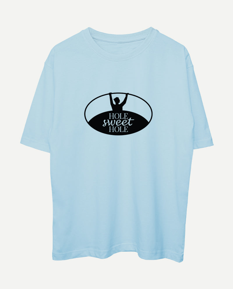 Hole sweet hole Oversize Tişört