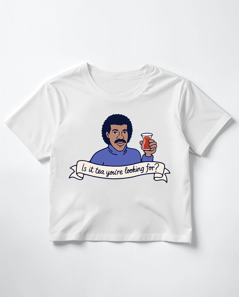 Is it tea you’re looking for? Crop Tişört