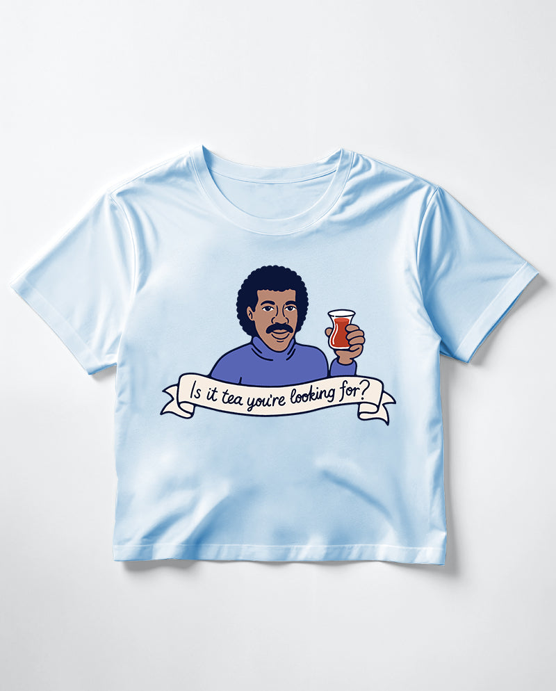 Is it tea you’re looking for? Crop Tişört