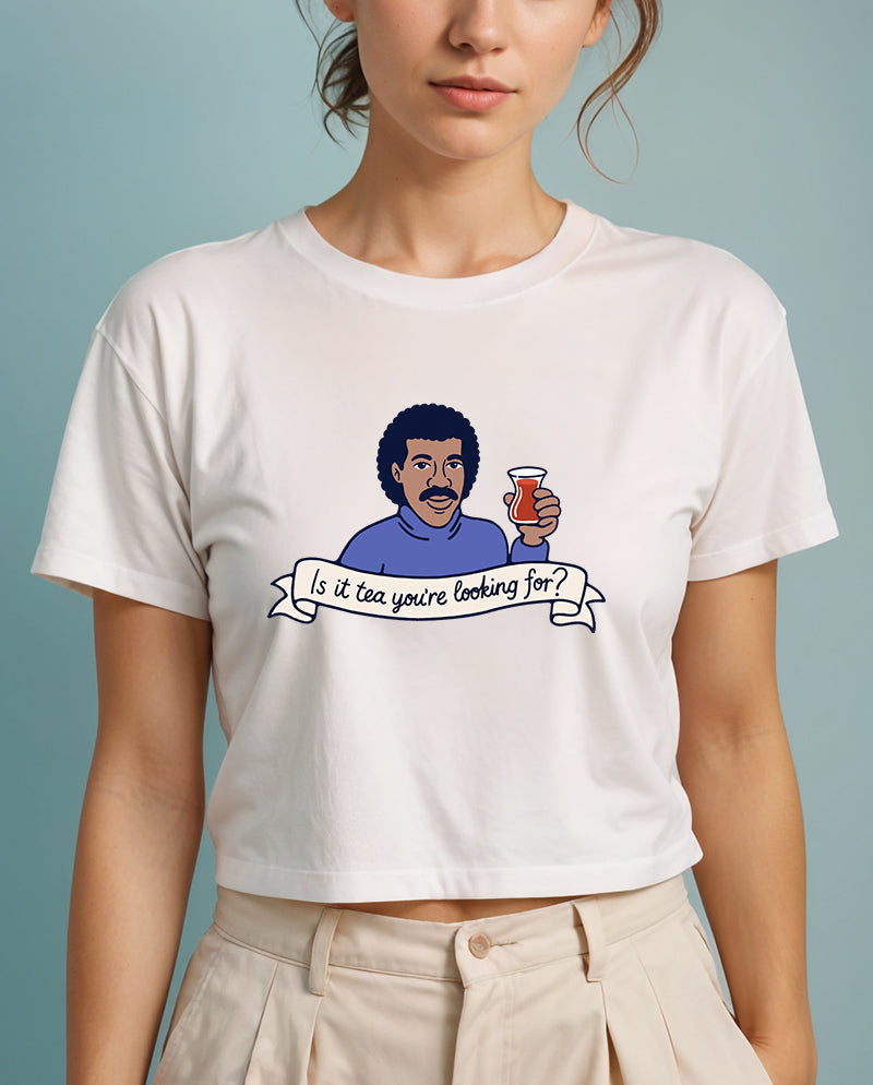 Is it tea you’re looking for? Crop Tişört