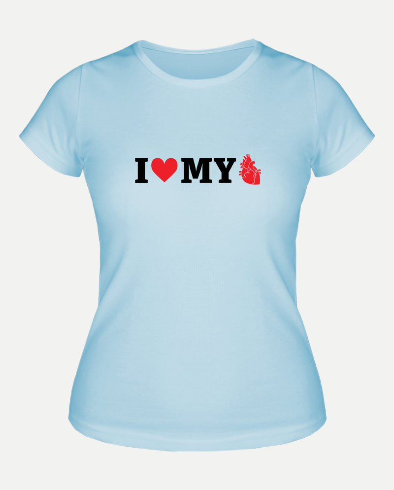 Kalbini Sev Kadın Tişört