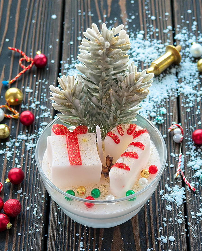 Küçük bir sevinç, Dekoratif Mum