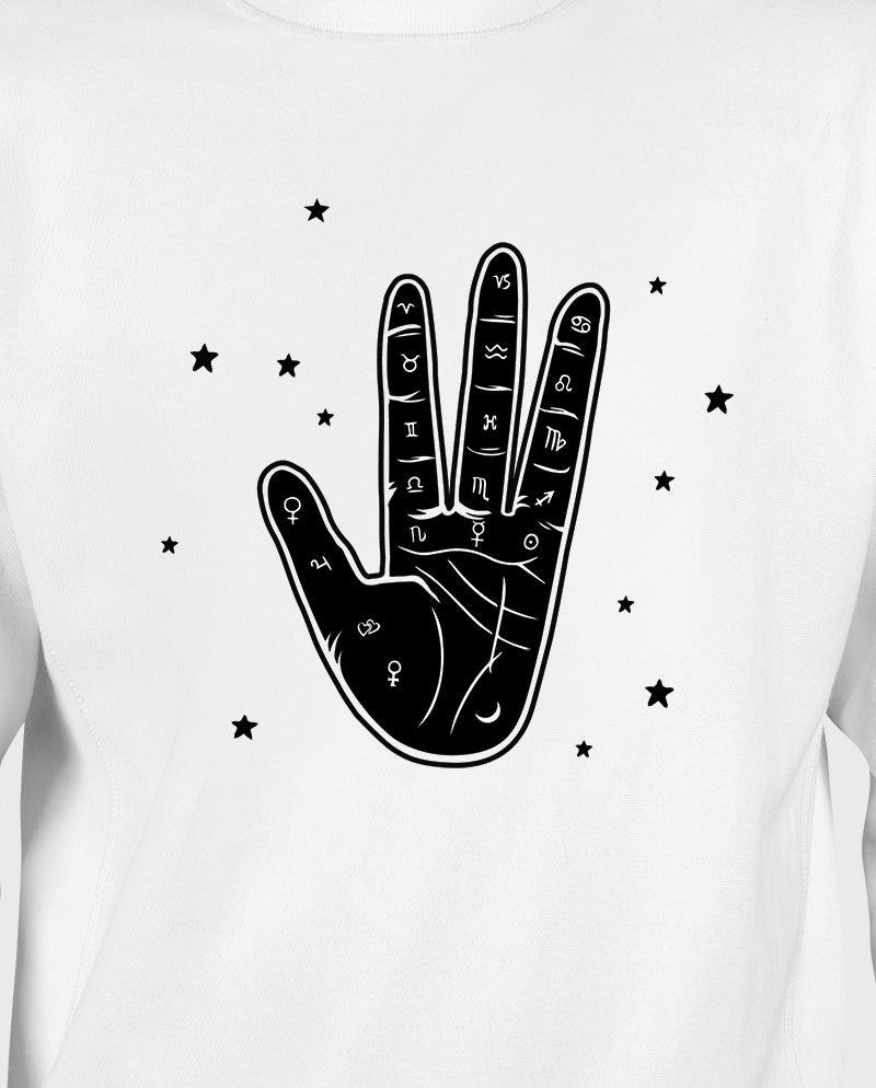 Kosmotik El Falı Sweatshirt