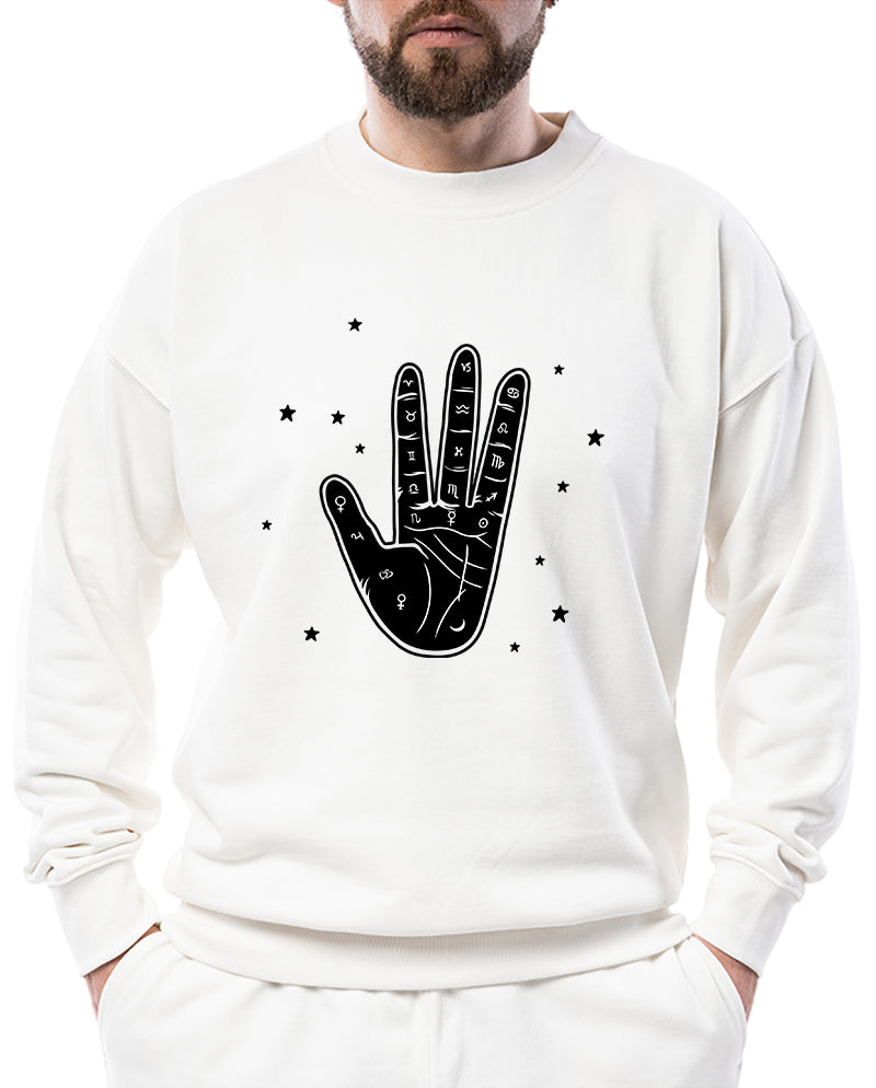 Kosmotik El Falı Sweatshirt