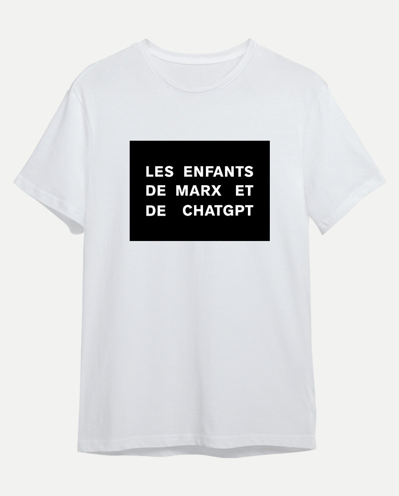 Les enfants de Marx et de ChatGPT Erkek Tişört