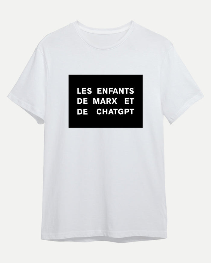 Les enfants de Marx et de ChatGPT Erkek Tişört