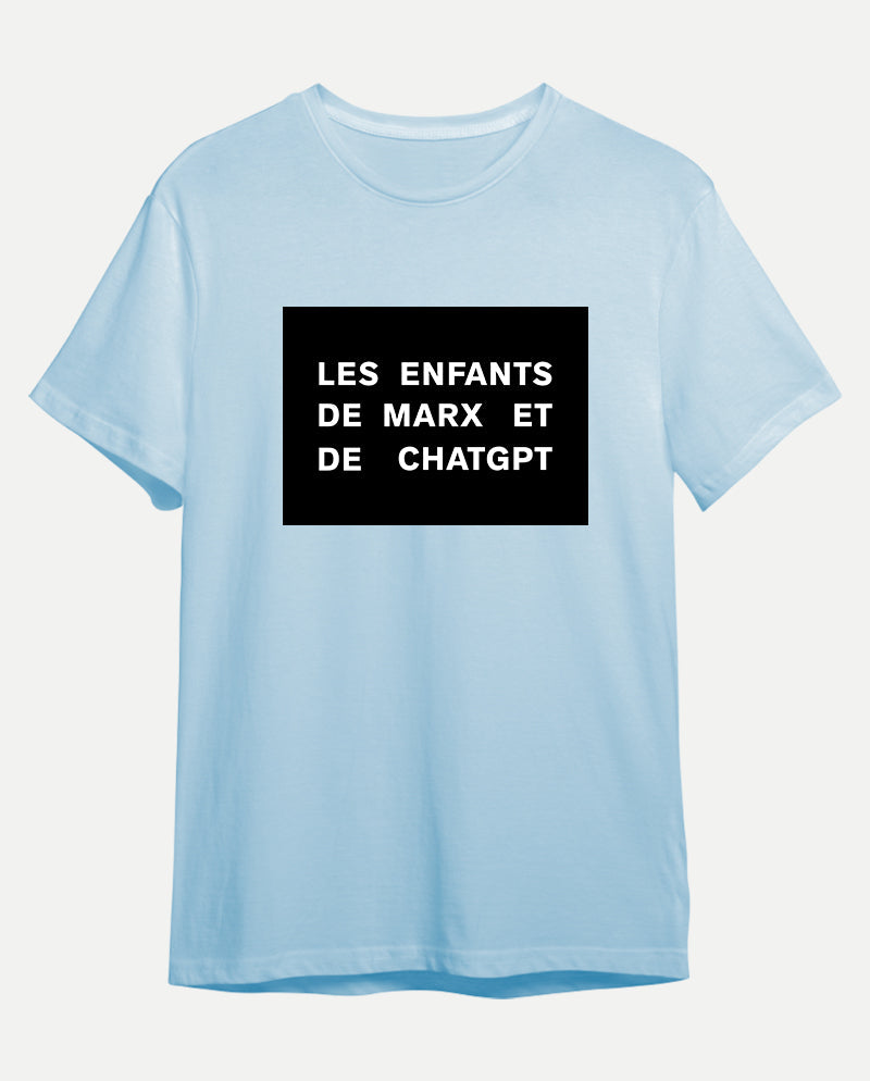 Les enfants de Marx et de ChatGPT Erkek Tişört