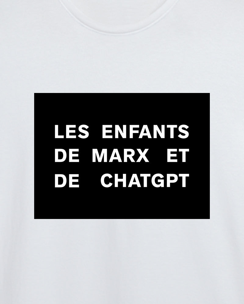 Les enfants de Marx et de ChatGPT Erkek Tişört