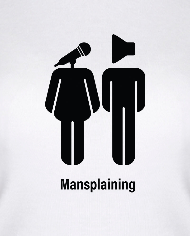 Mansplaining Kadın Tişört