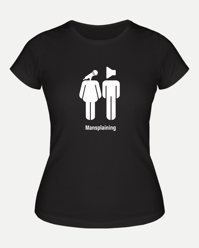 Mansplaining Kadın Tişört
