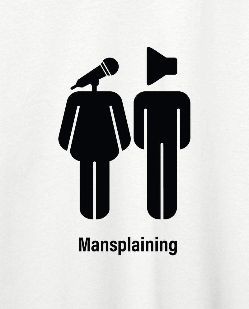 Mansplaining Oversize Tişört