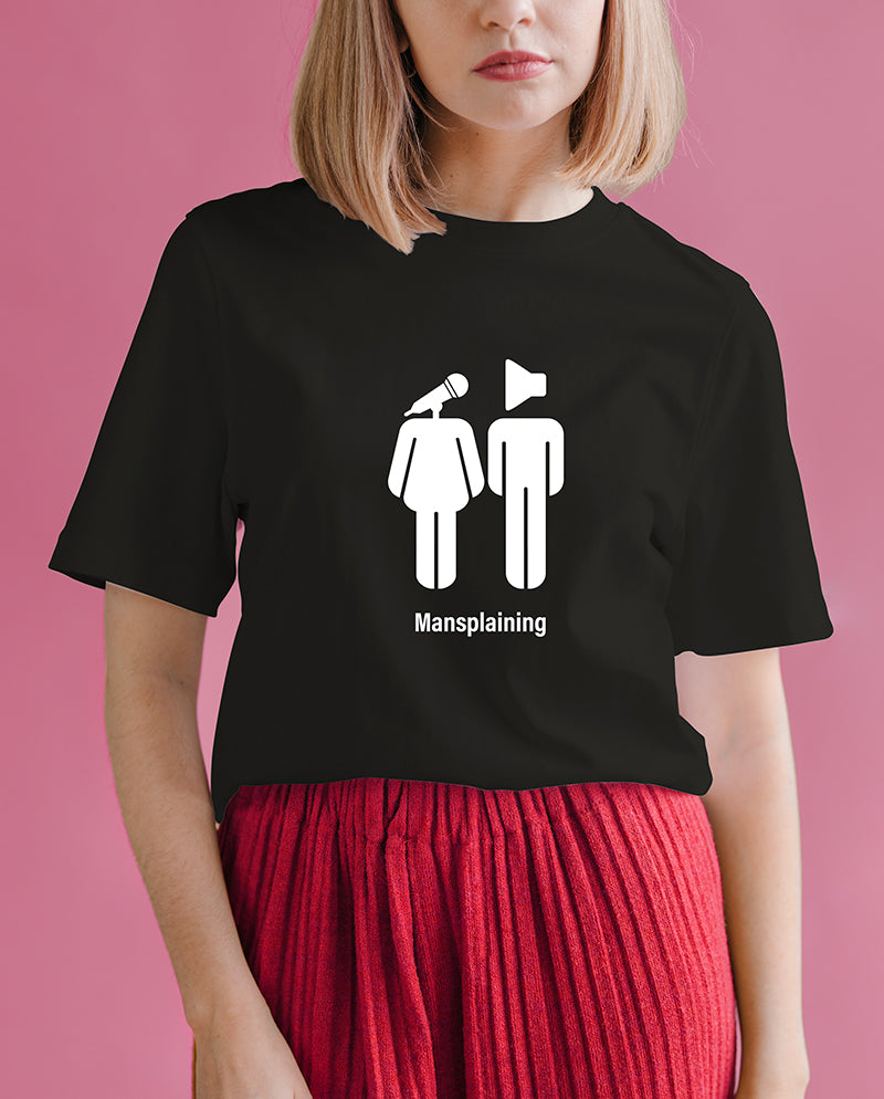 Mansplaining Kadın Tişört
