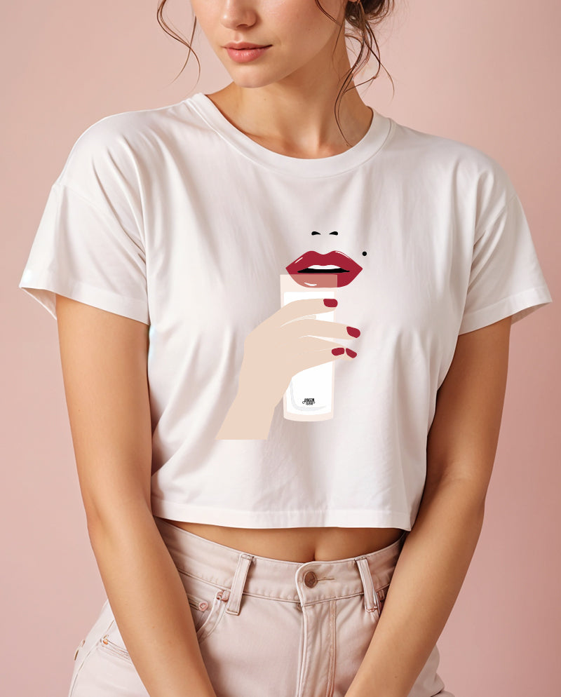 Marilyn Monroe Crop Tişört