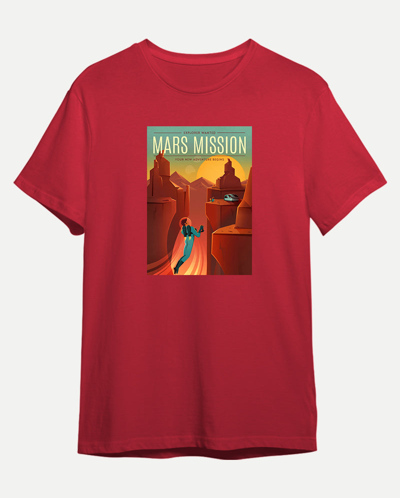 Mars’ın Keşfi Erkek Tişört
