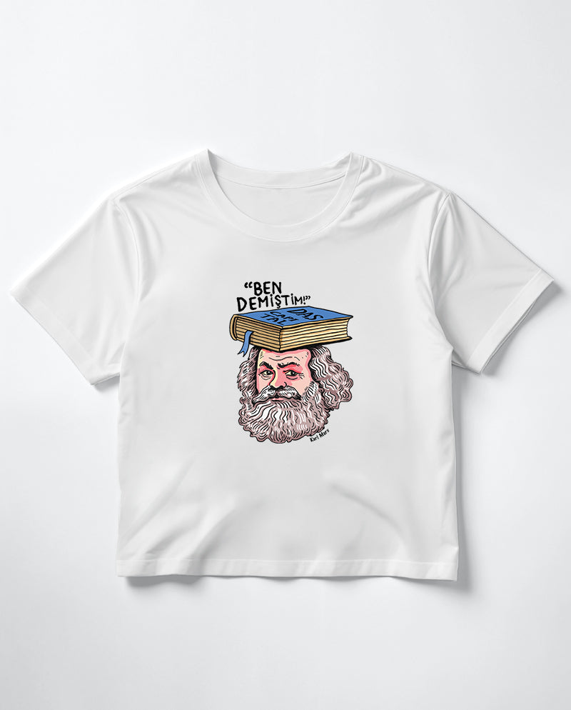Karl Marx Crop Tişört